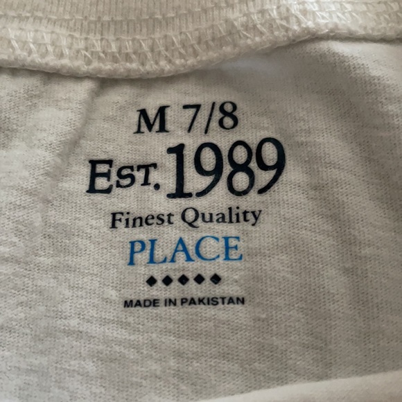 5 Boy plain T-shirts size 7-8 - Picture 6 of 6